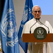 Il discorso di Leone XIV alla sede romana del Programma alimentare mondiale (Pam) / ANSA