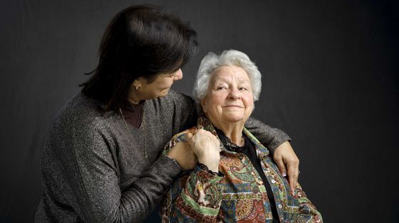Roseline Hamel assieme a Nassera Kermiche / Bruno Lévy-XO