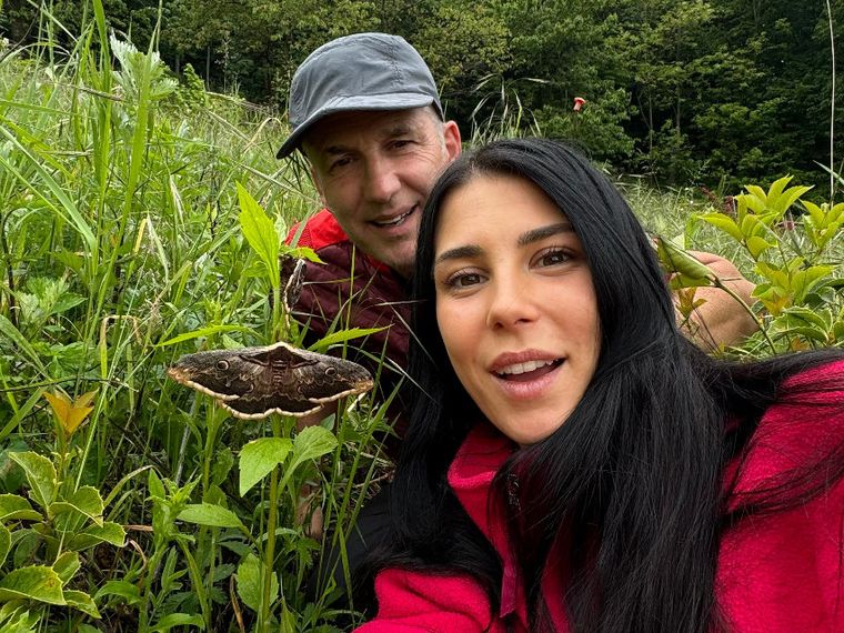 Amare la montagna e stare in famiglia. Padre e figlia, sui social