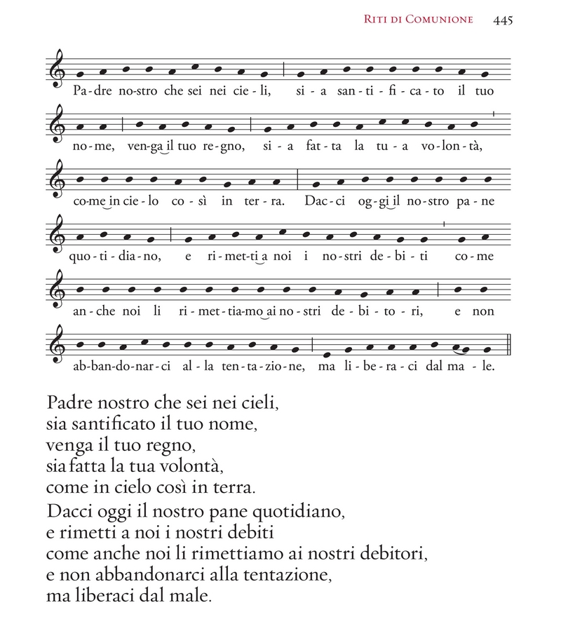 Liturgia Non solo il Padre Nostro Ecco tutto ciò che cambia con il