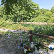 Sulla riva del canale dove sono morti 3 adolescenti, tra fiori e rimpianti