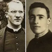 Da sinistra verso destra: padre Martino Capelli, don Ubaldo Marchioni e don Elia Comini