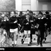 Un gruppo di scolari degli anni Settanta / Universal Images Group North America LLC / Alamy Stock Photo