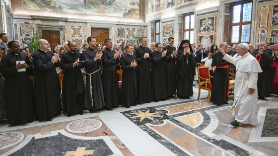 L'udienza di Leone XIV con i partecipanti all'Assemblea della Roaco in Vaticano / VATICAN MEDIA