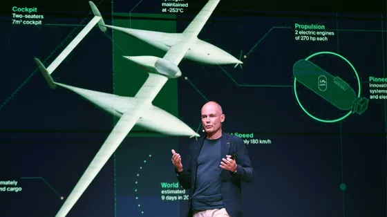 «Il mio aereo a idrogeno farà il giro del mondo»