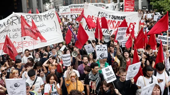 A Madrid la questione casa terremota il governo: in vista il voto anticipato?