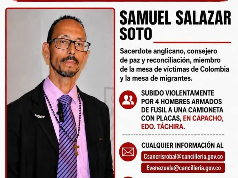 Rapito un pastore colombiano che mediava con i gruppi armati