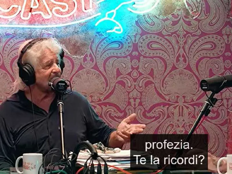 Grillo ha confermato che non fonderà un nuovo partito ma che può dare idee