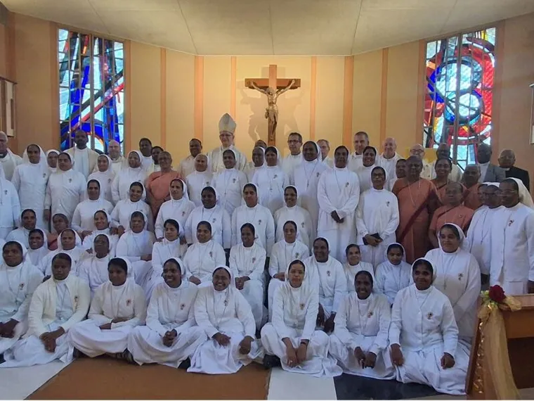 Le Suore di Sant’Anna di Tiruchirappalli a Roma per la Messa con la quale hanno celebrato i loro 50 anni di presenza in Italia