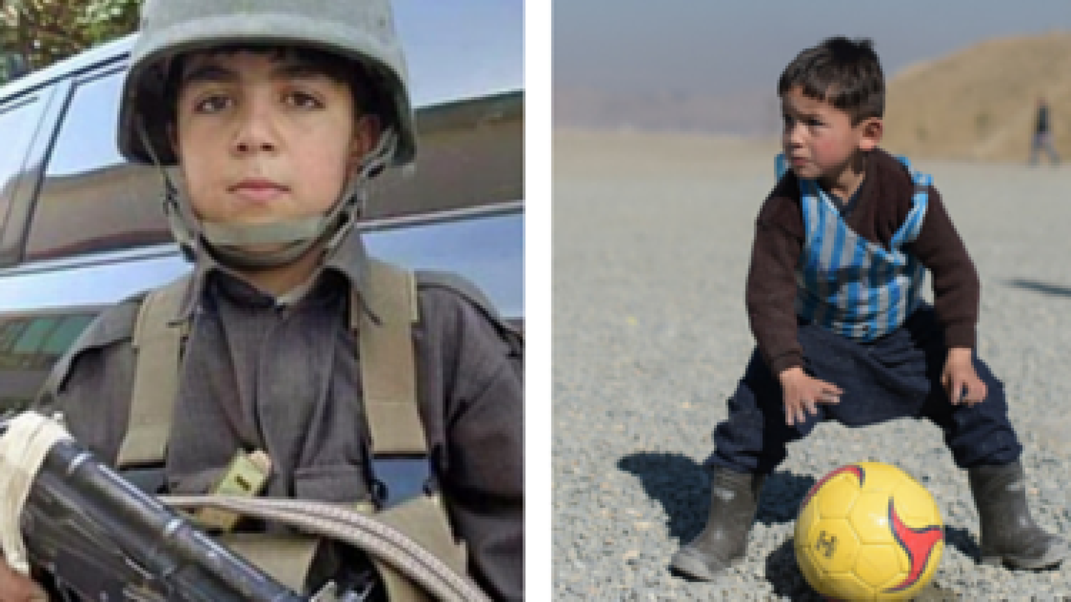 Afghanistan, favola e dramma di due bambini