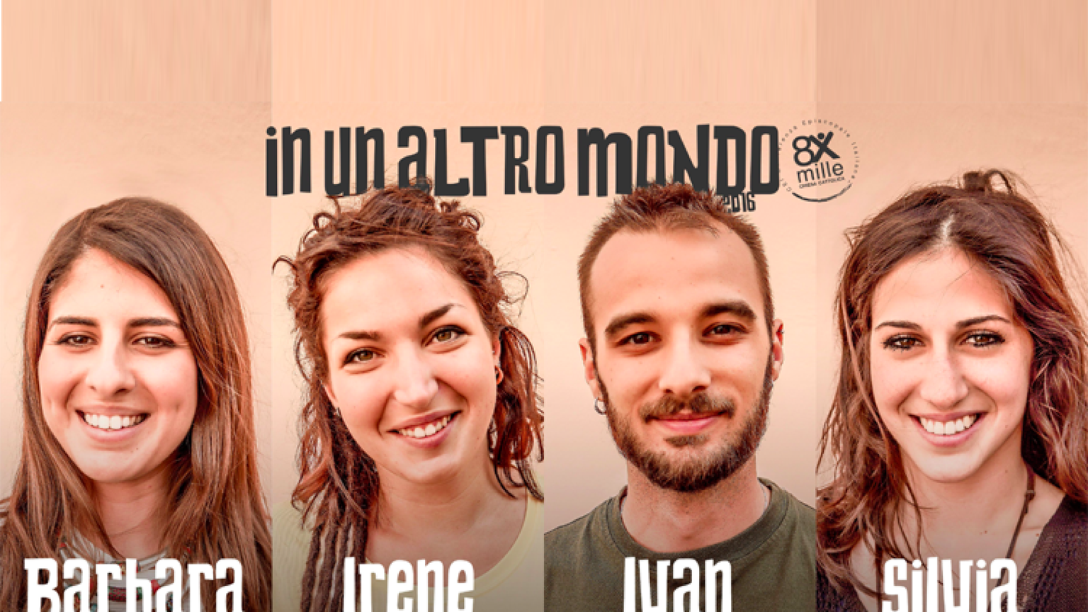 8x1000, quattro giovani «in un altro mondo»
