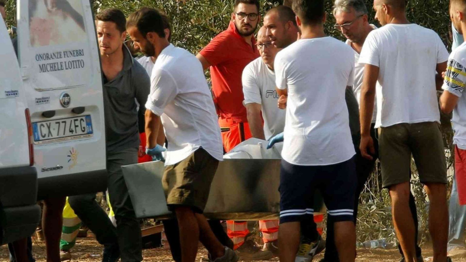 Le vittime del treno: molti i giovani