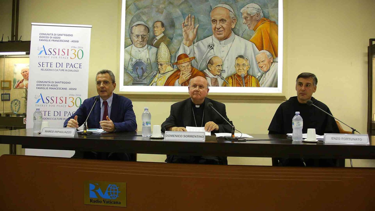 500 leader all'incontro interreligioso di Assisi