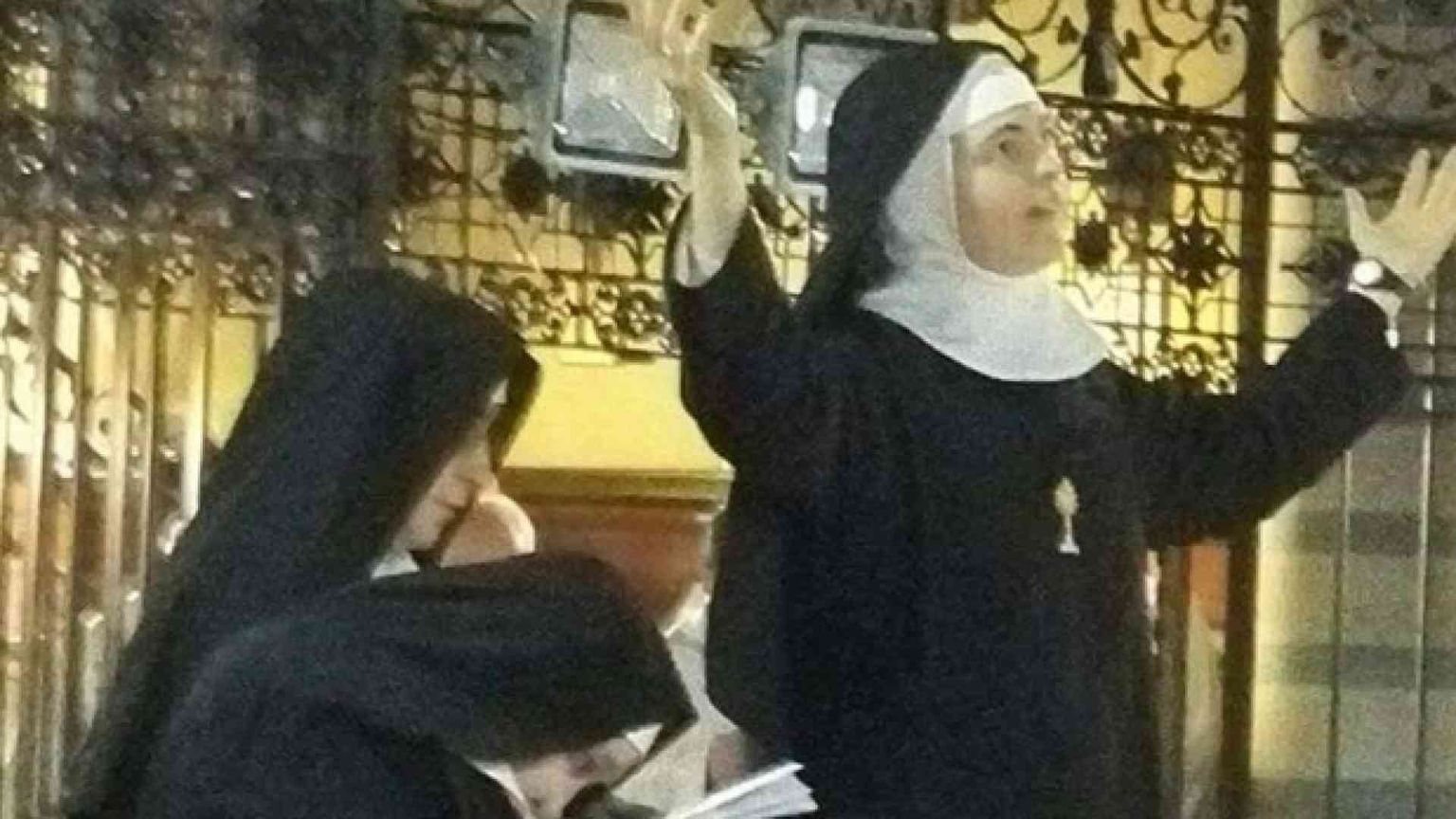 Io, giovane priora, in Duomo con Francesco