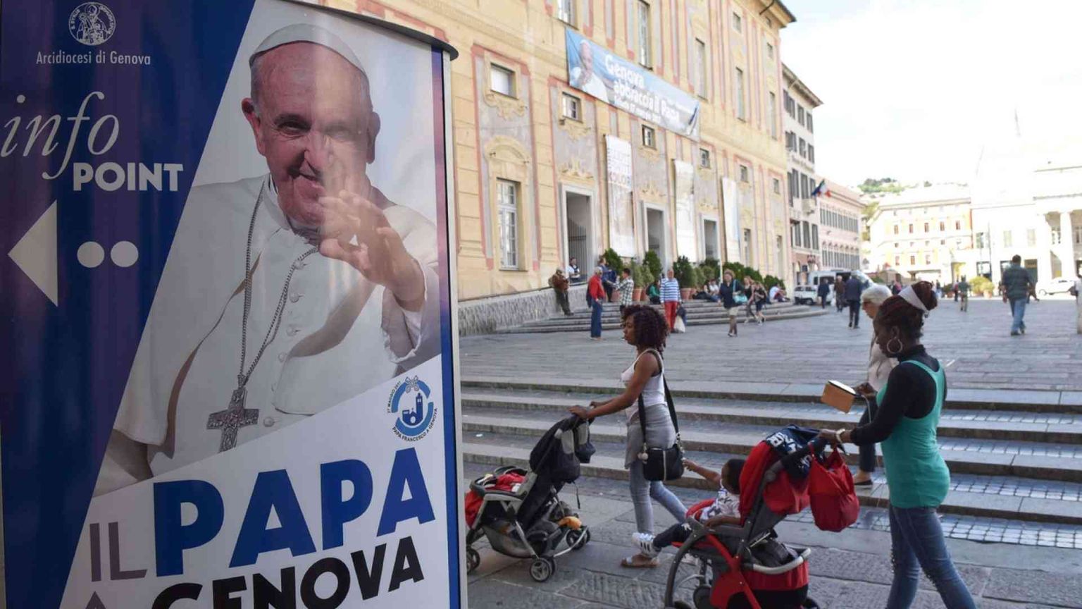 Come seguire in tv la visita di papa Francesco a Genova