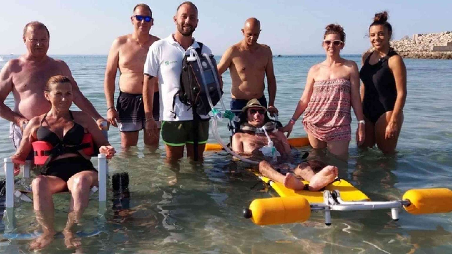Una «Terrazza» sul mare il lido dei bagnanti con la Sla