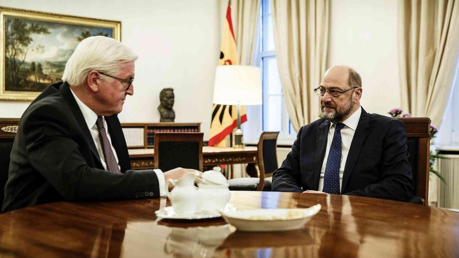 Schulz-Merkel, prove di alleanza