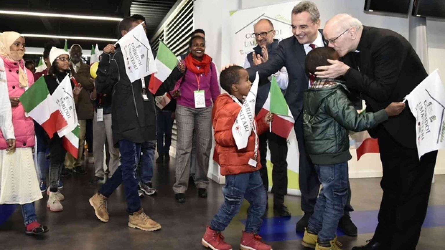 Dall'Etiopia all'Italia attraverso i corridoi umanitari: salvi i primi 25 profughi