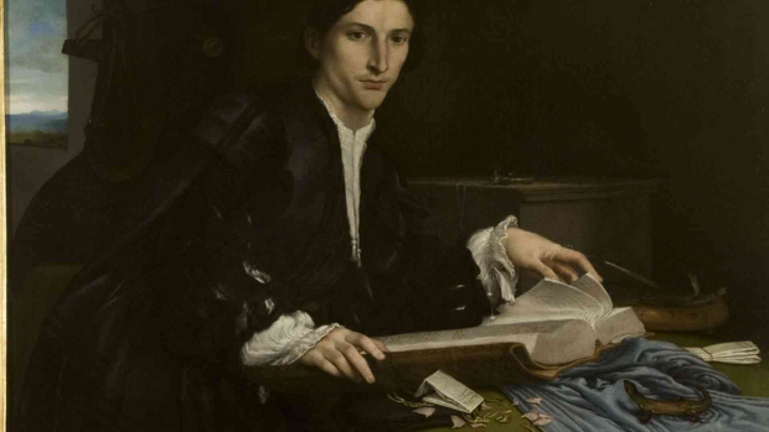 Giacomo Leopardi nello specchio di Lorenzo Lotto