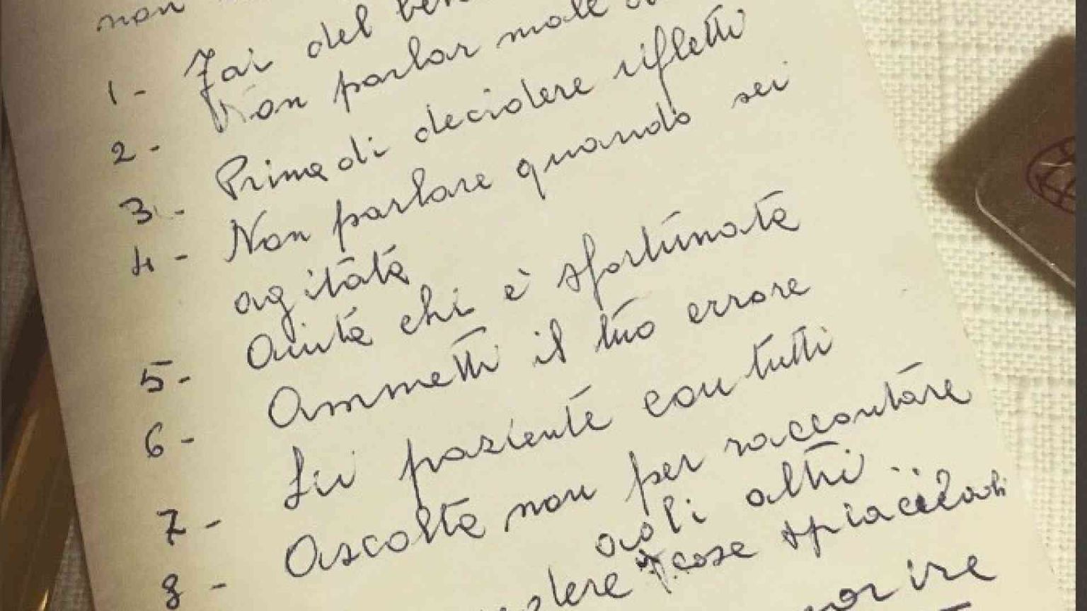 Le dieci regole di suor Carità volano sul web