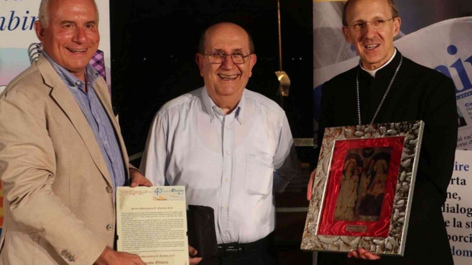 Il Premio Narducci consegnato a Olivero