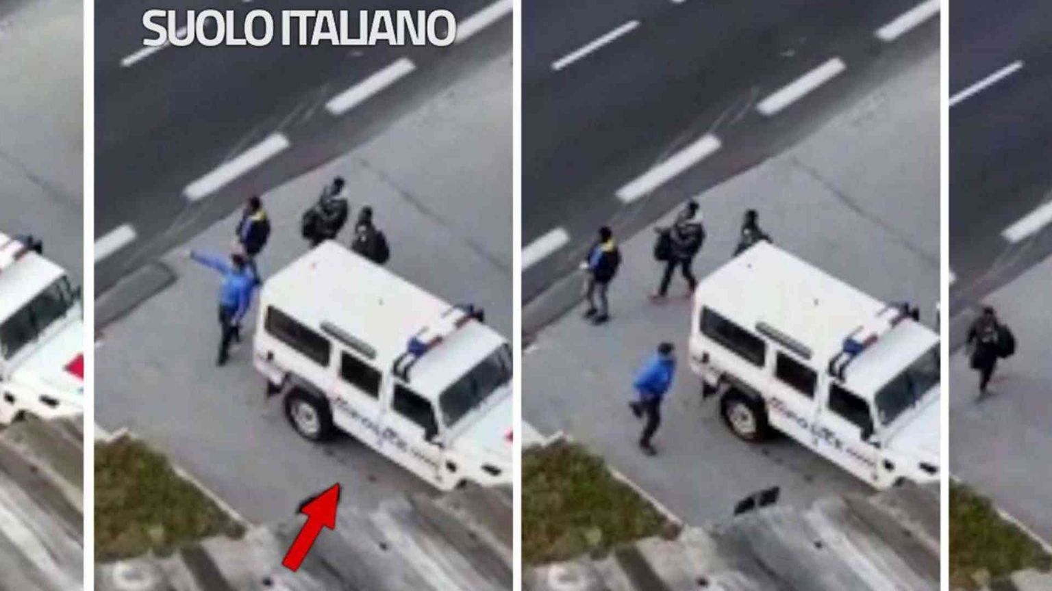 E adesso la polizia italiana presidia il confine con la Francia