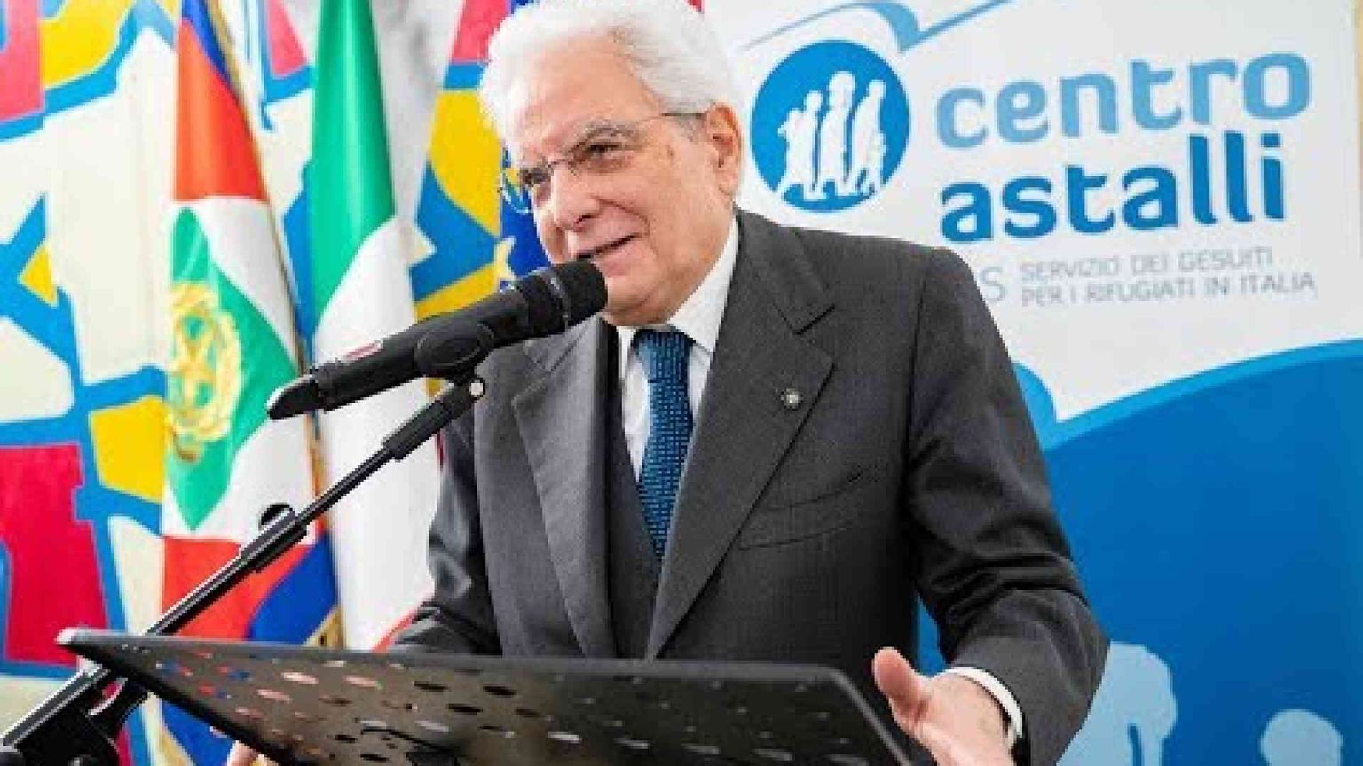 Mattarella inaugura una nuova sede del Centro Astalli