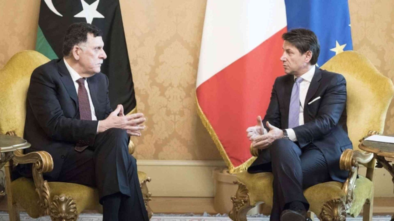 Libia, Sarraj da Conte: sì alla tregua. «Ma Haftar ritiri le truppe»