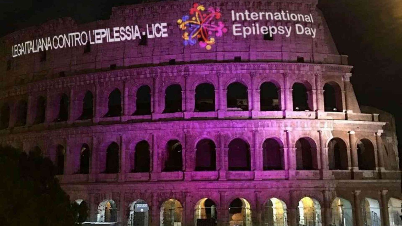 Giornata mondiale dell'epilessia, stasera il Colosseo illuminato di viola