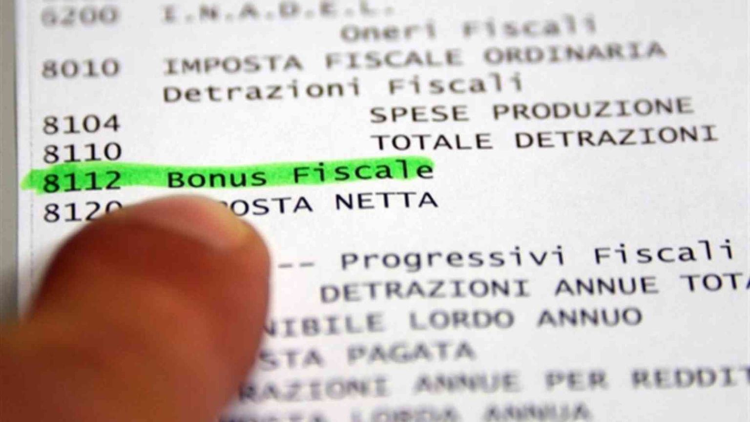 Perdita media in busta paga di 472 euro