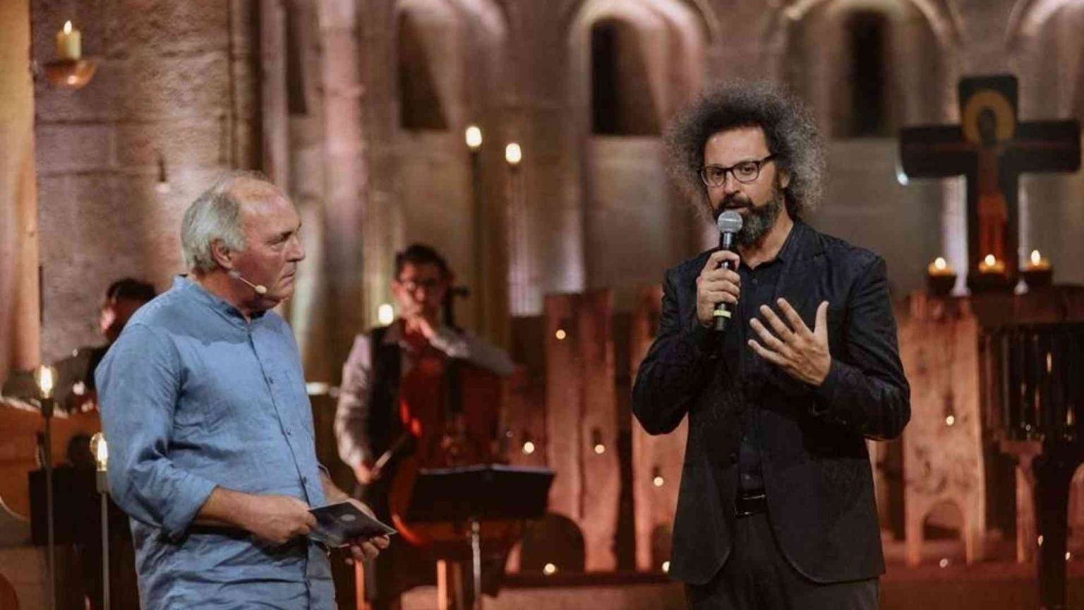 Cristicchi e don Verdi: le poche parole che contano per cambiare noi stessi