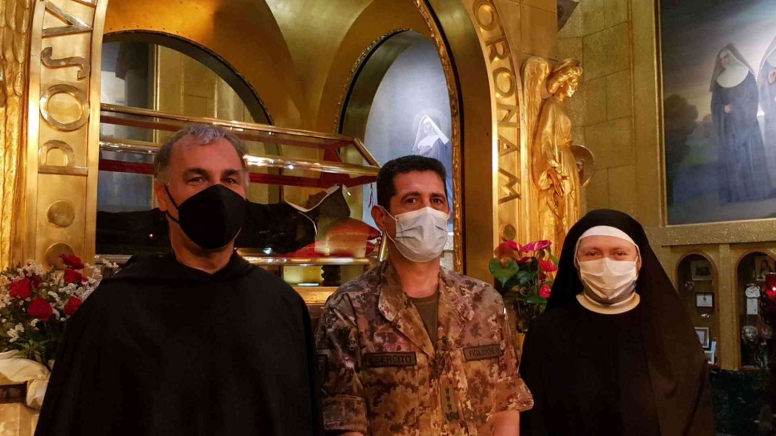 Figliuolo si "affida" a santa Rita: ci aiuti a uscire dalla pandemia