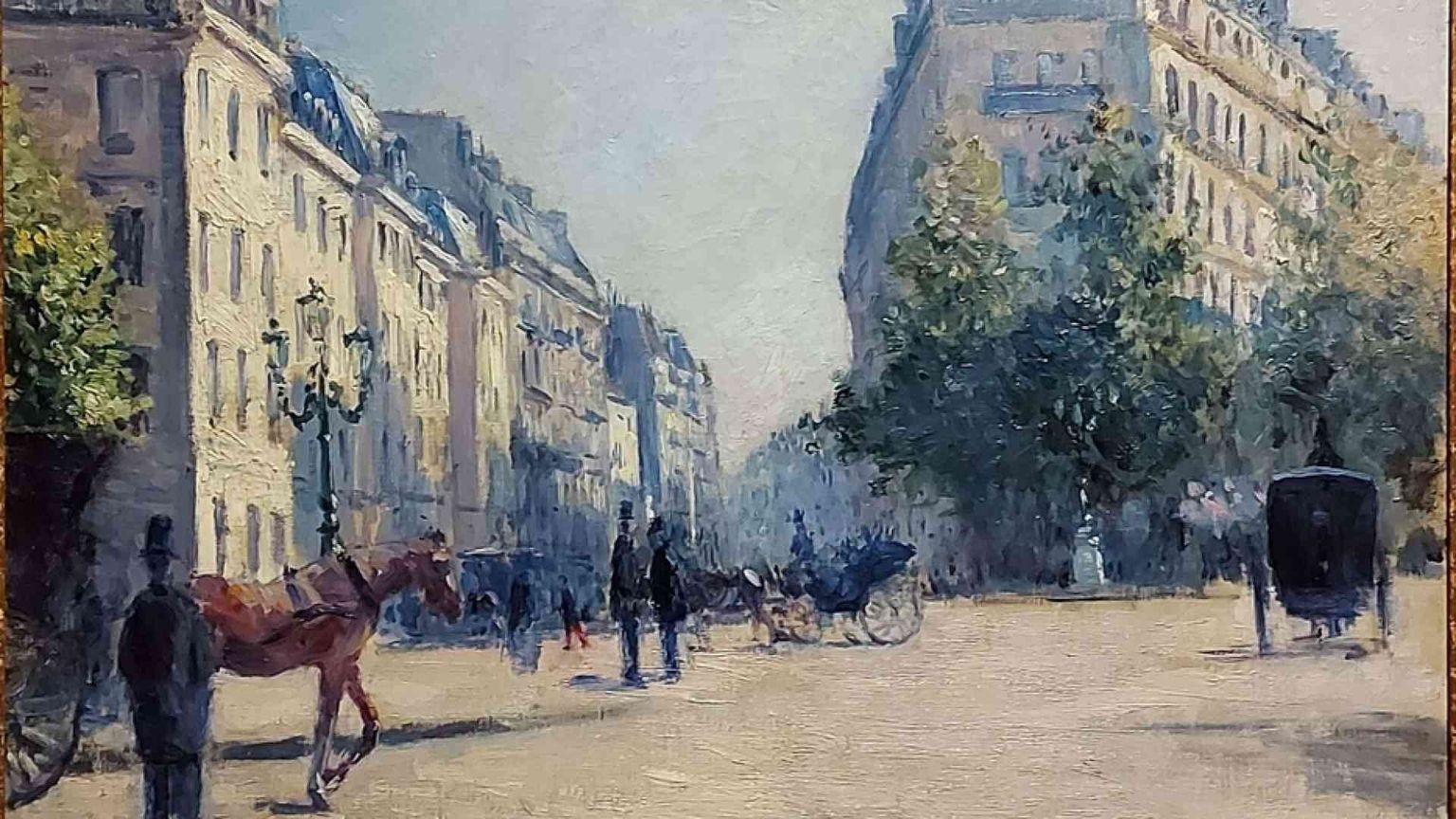 Caillebotte, impressioni critiche su Parigi