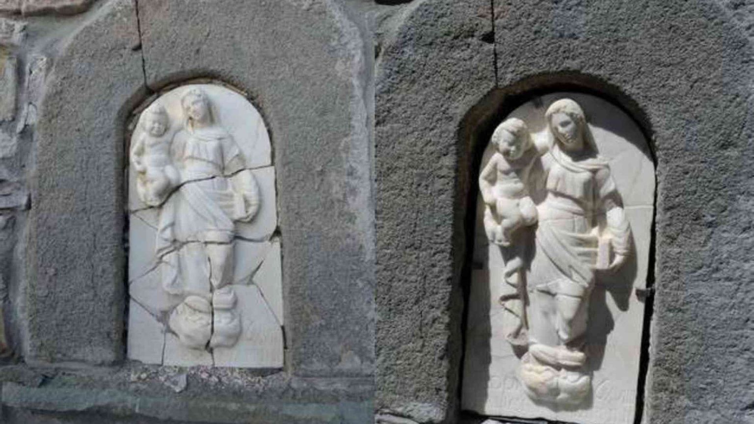 Le pietre e la storia di un popolo, il recupero delle edicole votive