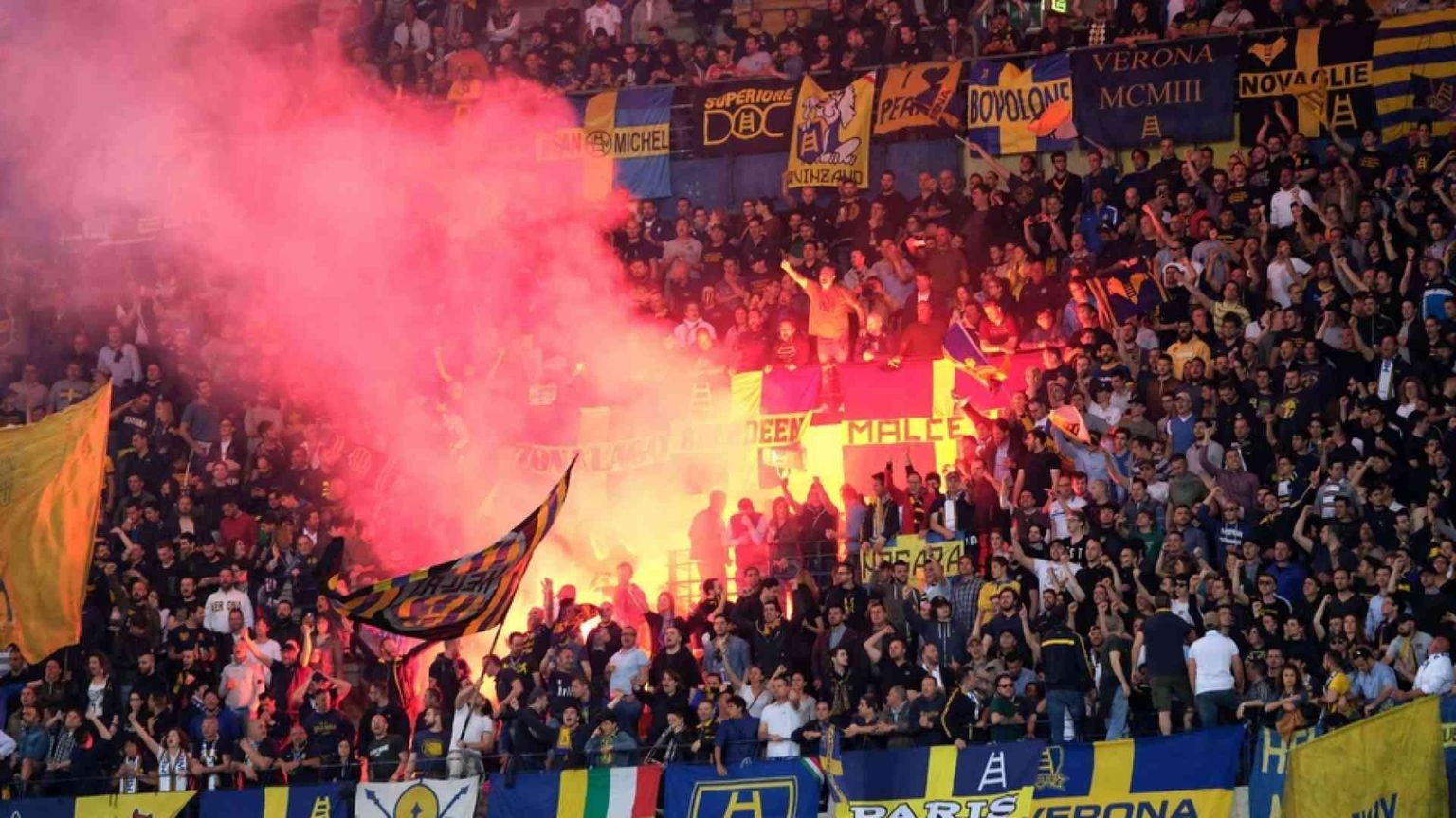Nella fatal Verona la Curva dell'odio
