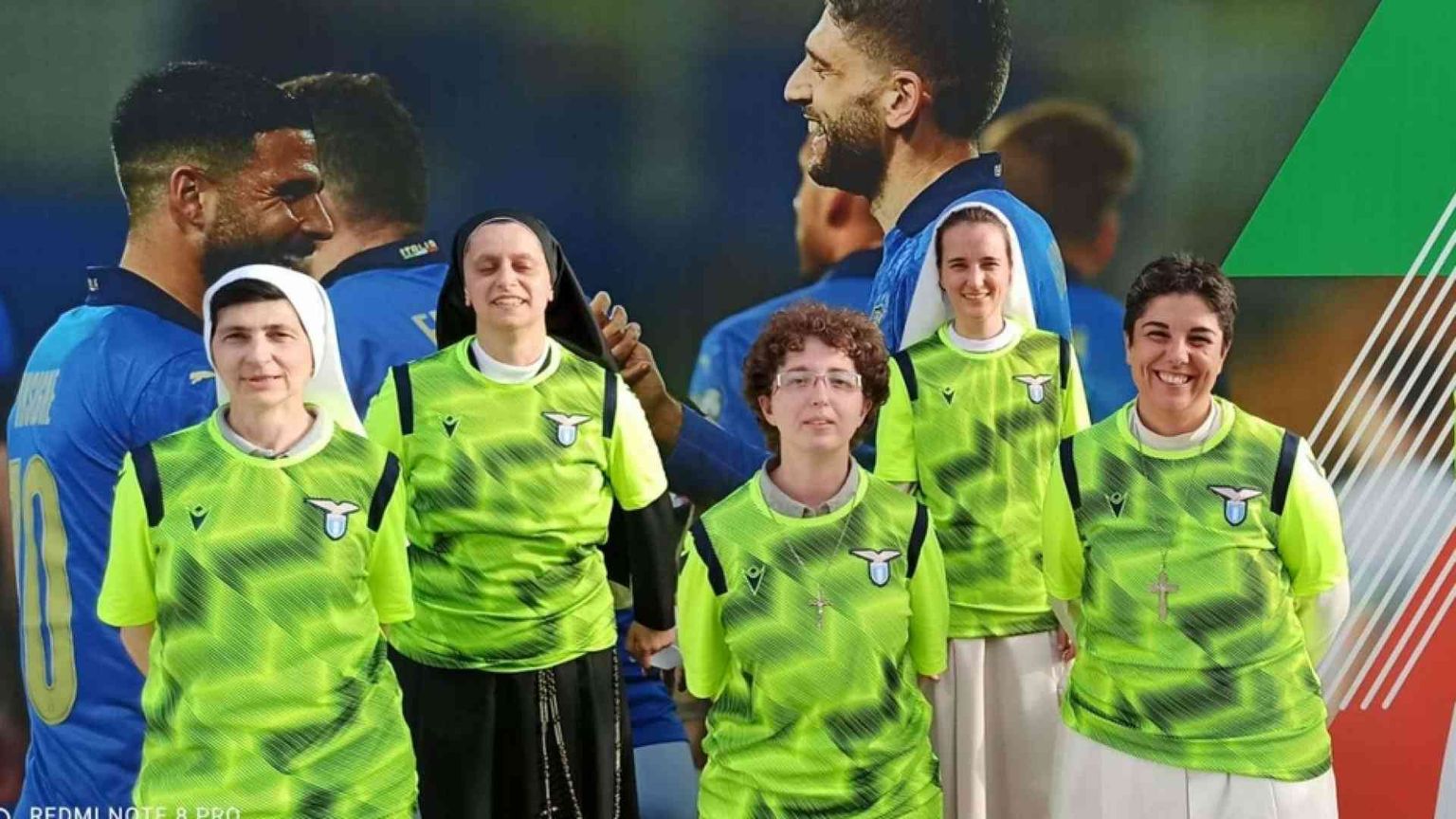 La prima Nazionale di calcio al mondo composta da suore e religiose