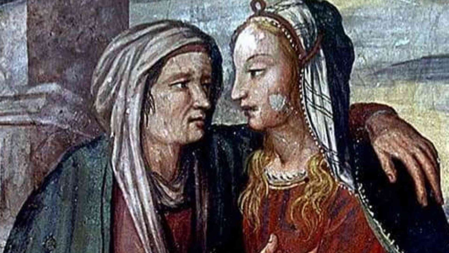 Elisabetta e Maria, così è l'arte dell'incontro