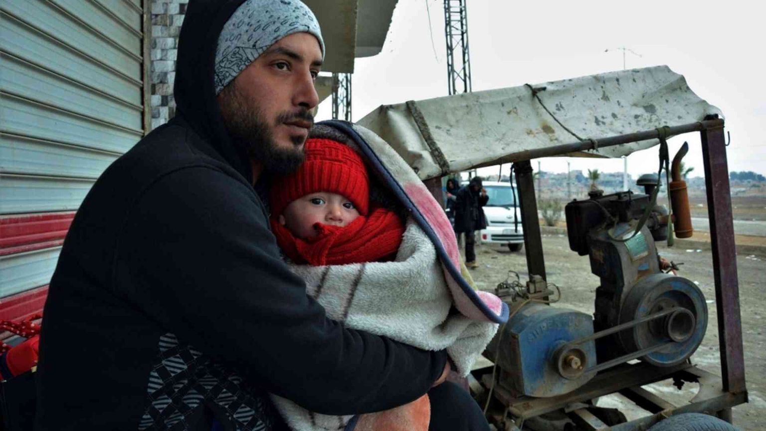 Freddo killer nel campo profughi: due bambini morti assiderati a Idlib