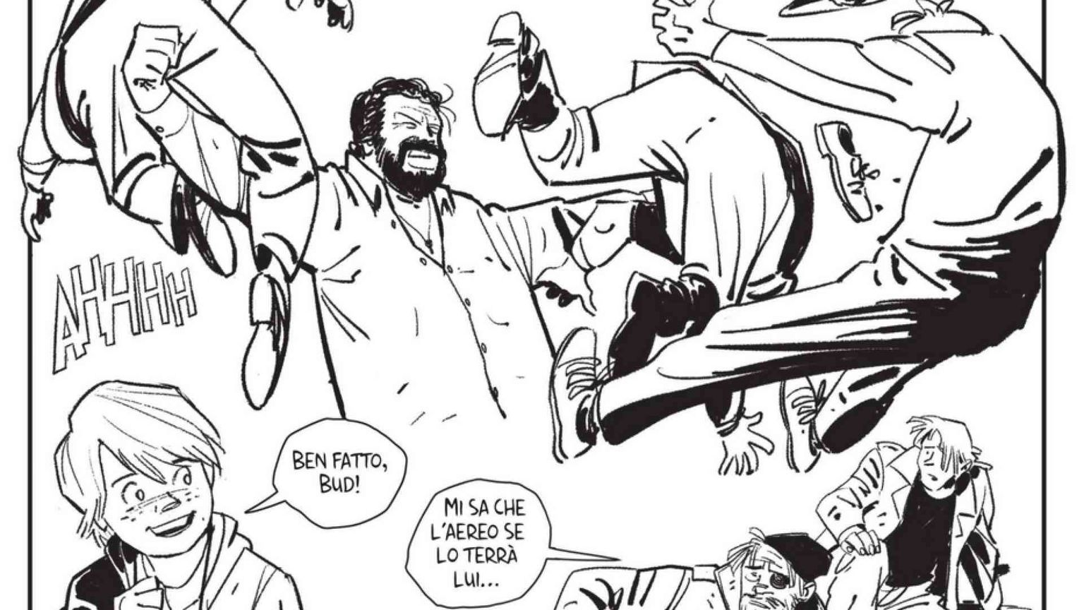 La vita da film di Bud Spencer diventa una graphic novel