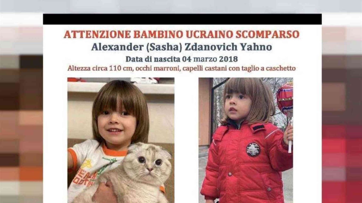 Trovato morto Sasha, il bambino disperso dopo l'evacuazione di Kiev