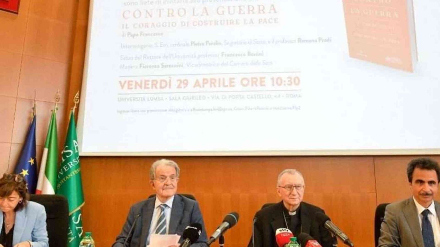 Parolin: diritto alla difesa, ma limitarsi alle armi è una risposta debole