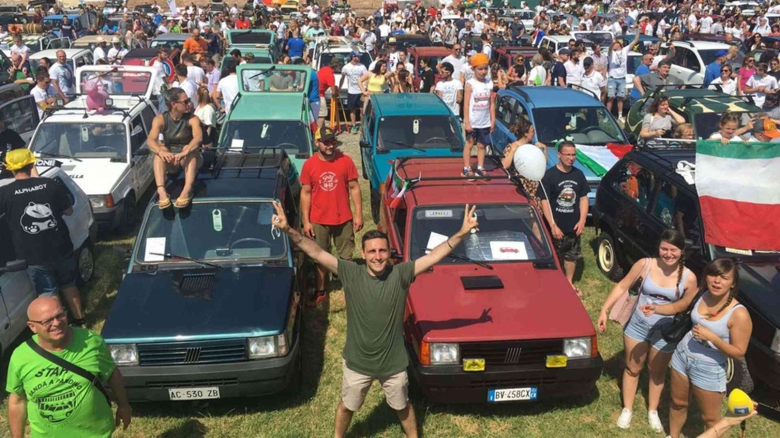 Panda a Pandino, torna la festa dei fan della piccola Fiat
