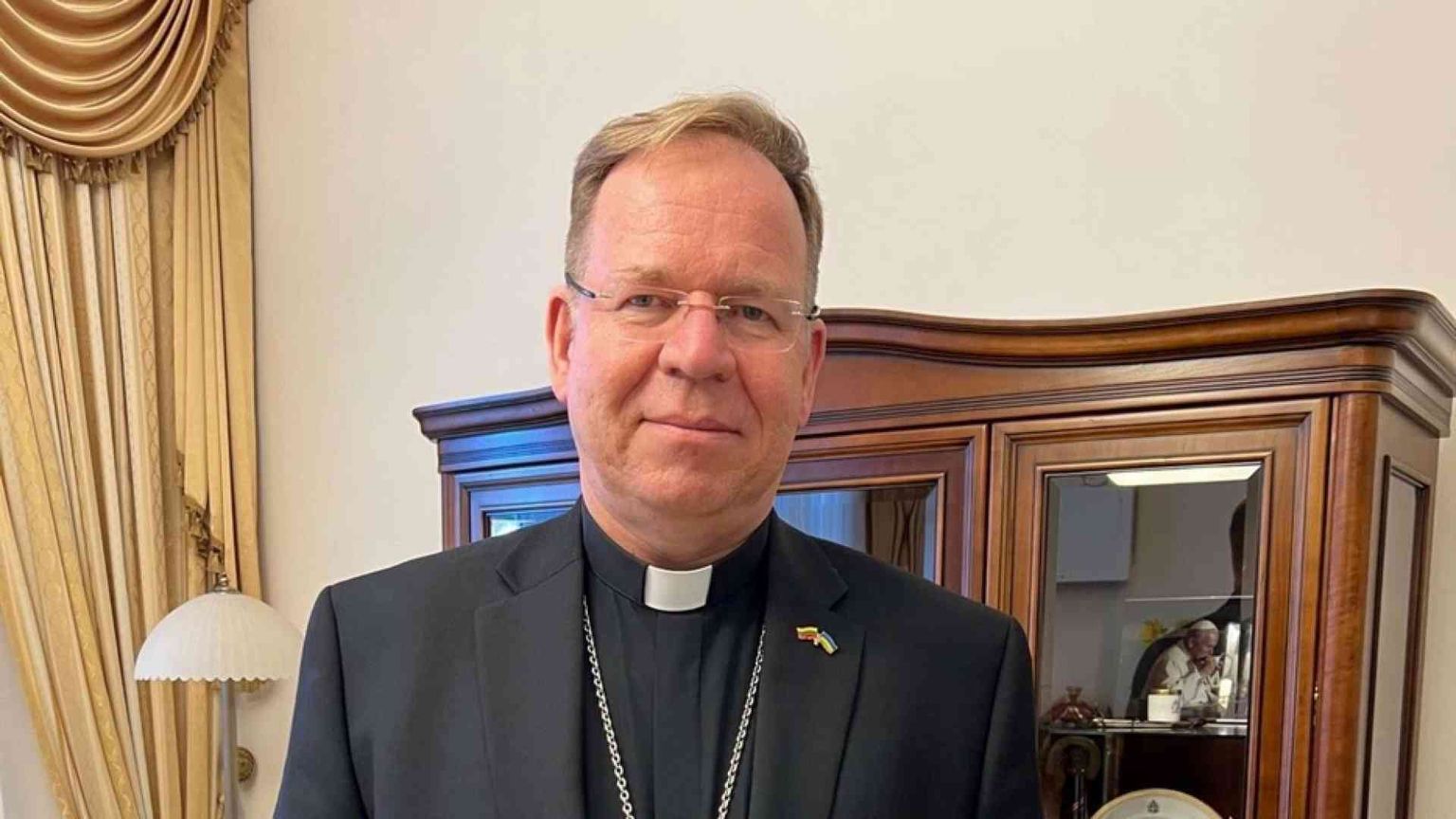 Grušas: «Non basta dire no alla guerra, si deve lavorare per la pace»