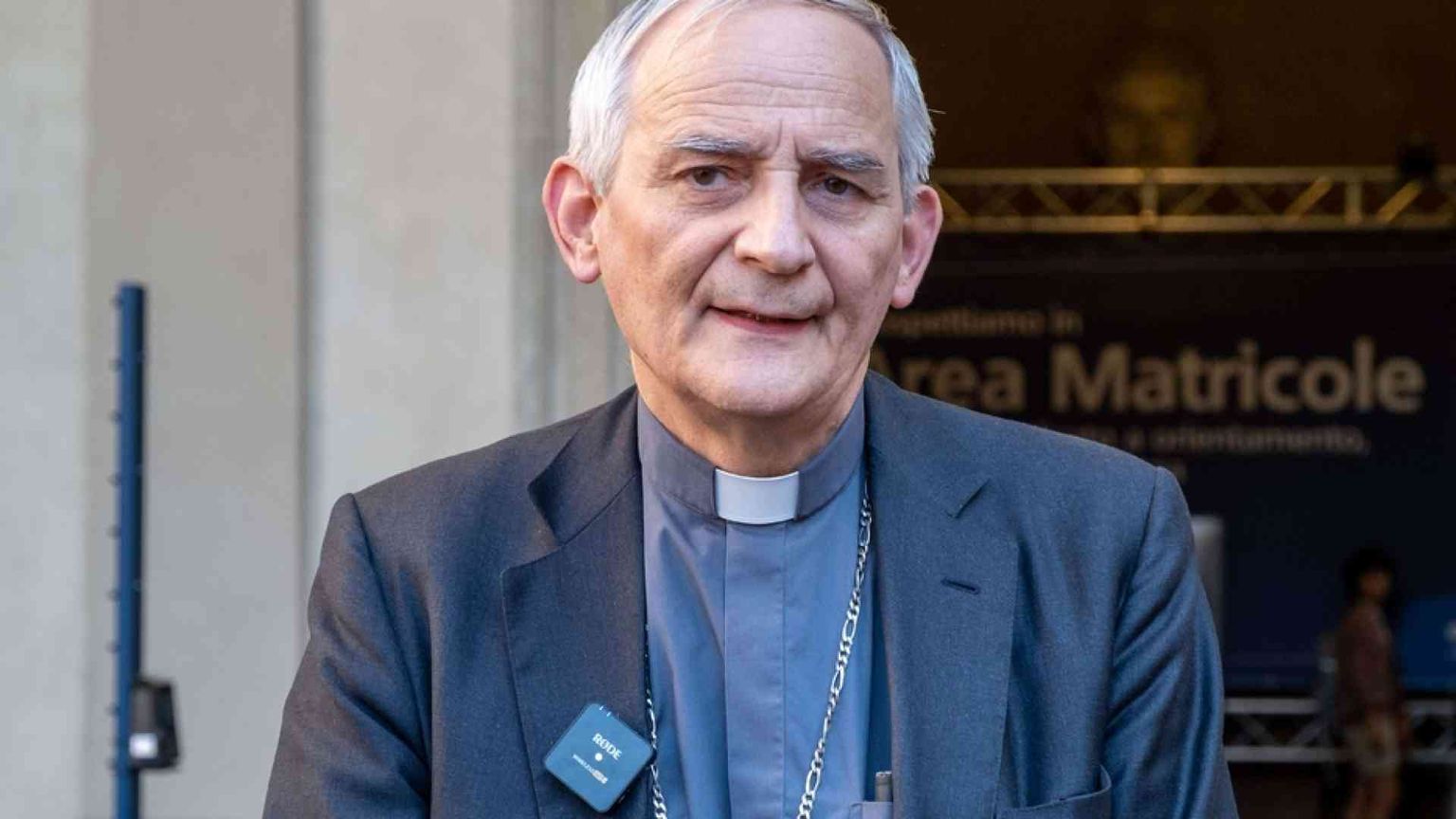 L'appello presentato a Zuppi: «La Ue faccia la sua parte»