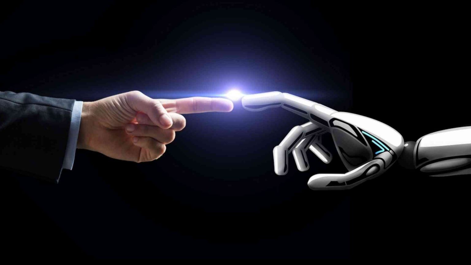 La Creazione di Adamo di Michelangelo piegata all'Intelligenza Artificiale