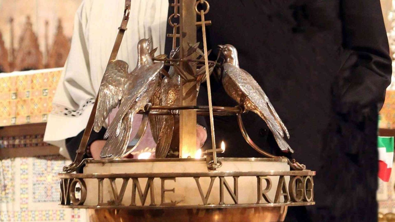 I nomi delle vittime del Covid ad Assisi con san Francesco