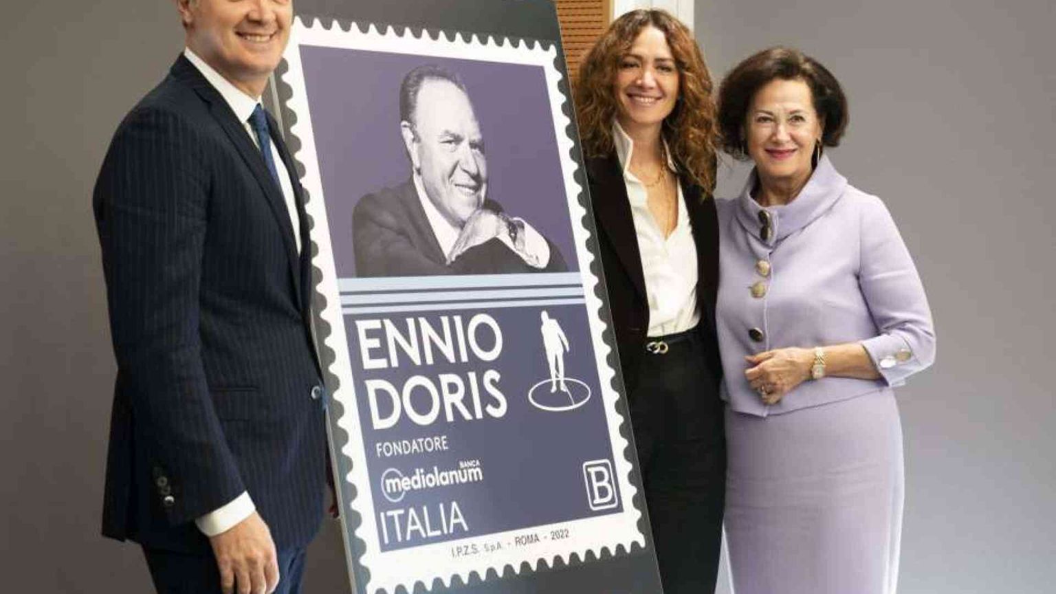 Una Fondazione e un francobollo in ricordo di Ennio Doris