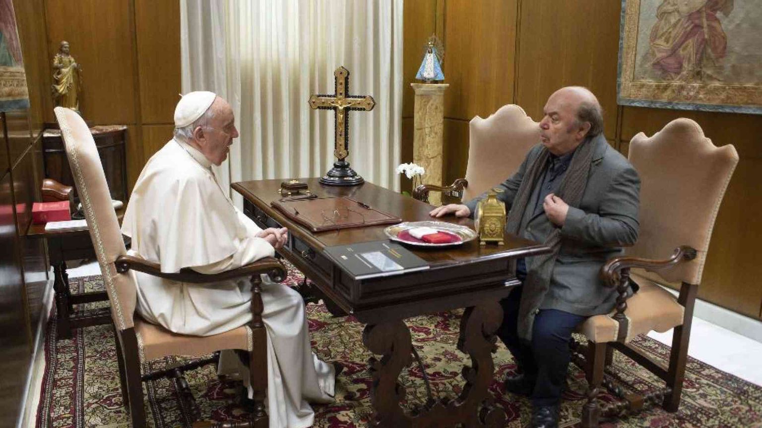 Banfi racconta il “suo” Francesco: «Tra nonni ci si intende sempre»