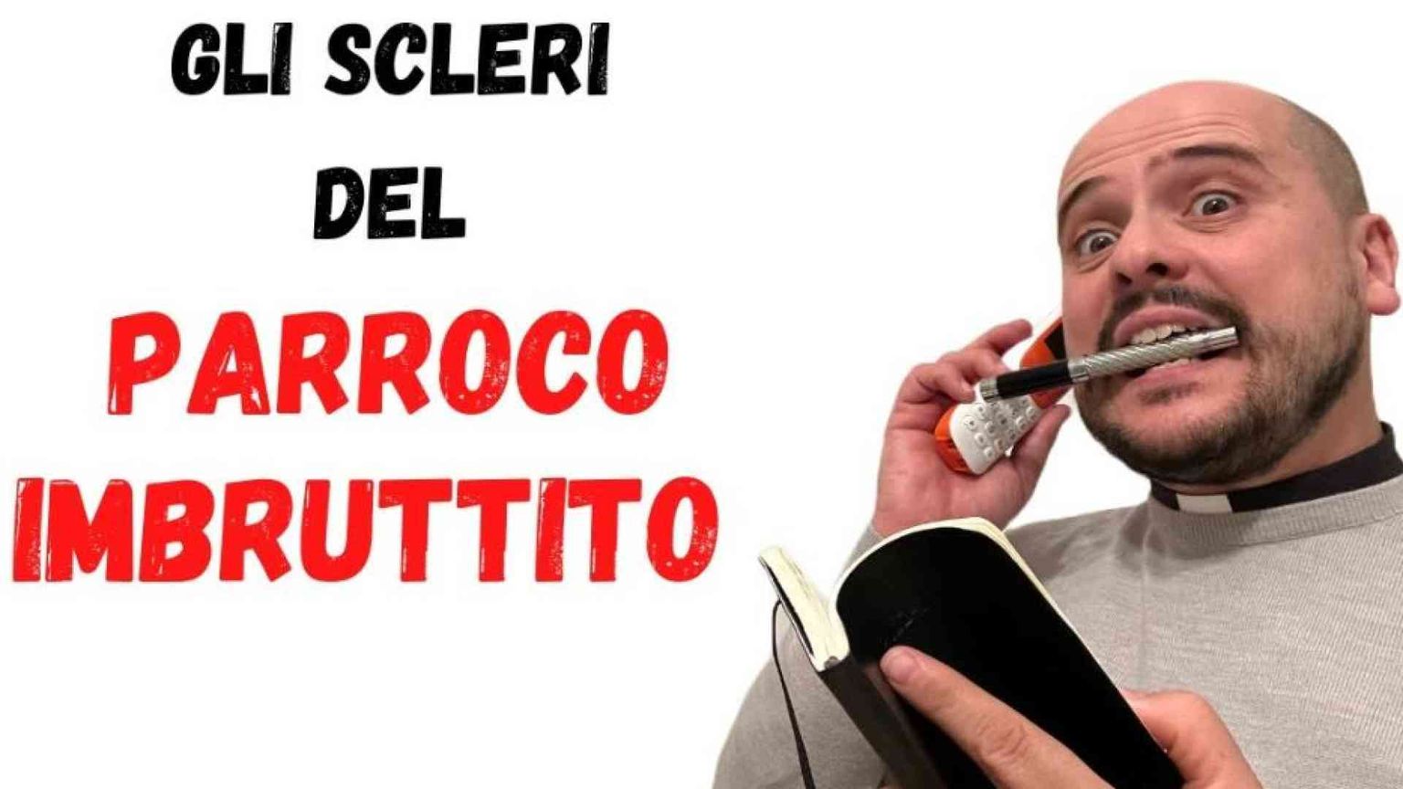 Online un parroco «imbruttito» che fa ridere e fa riflettere
