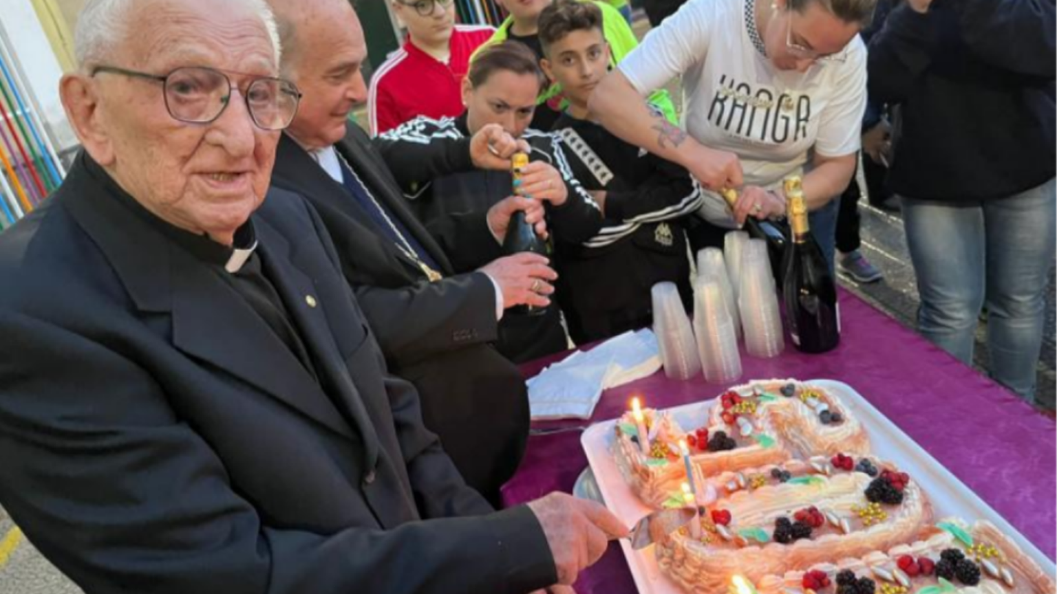 Catania festeggia il salesiano più anziano del mondo: ha 105 anni